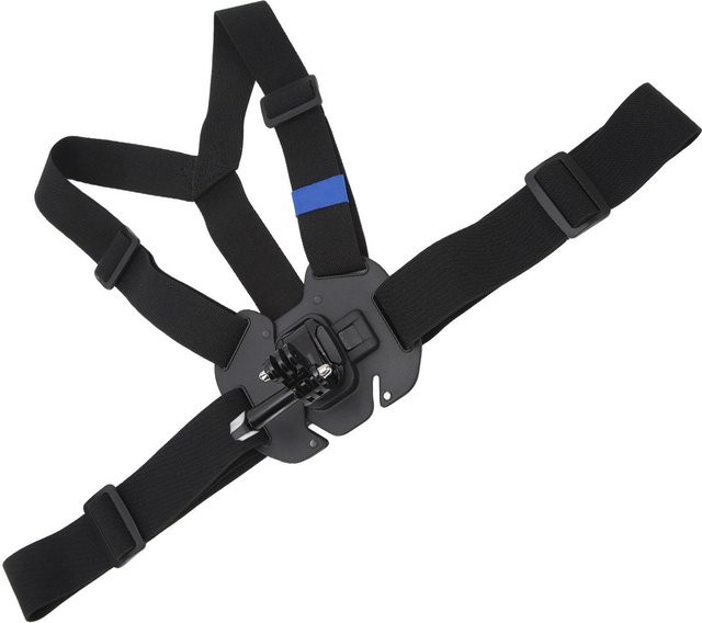 Andoer Kamera Brusthalterung mit Quick Release und verstellbarem Brustgurt in Schwarz - Bild 1