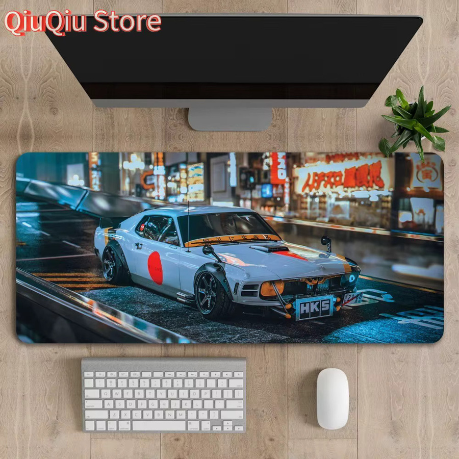 Potdemiel Mauspad Porsche Design Multicolor rutschfeste Desktop-Matte für Gaming und Büro - Bild 2