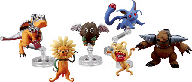 Kaiyodo Yu-Gi-Oh! Monster Collection Winged Kuriboh Dandylion Ojama Gelber bewaffneter Drache LV3 Crystal Beast Toy - Bild 1