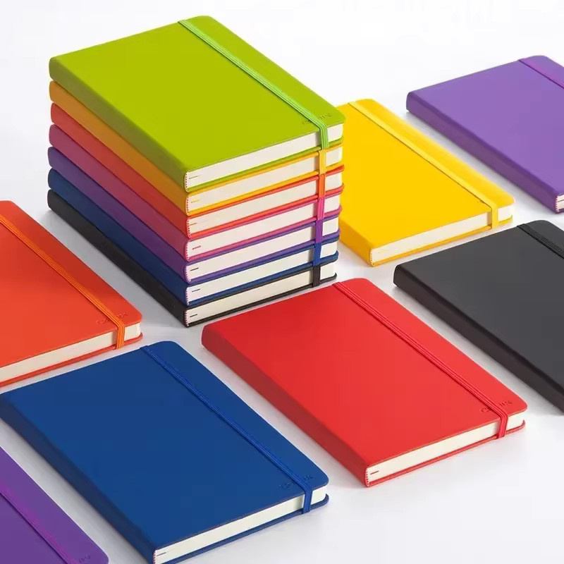 Notizbuch A6 in Rot für Büro, Schule und Studium als Planer und Journal - Bild 3