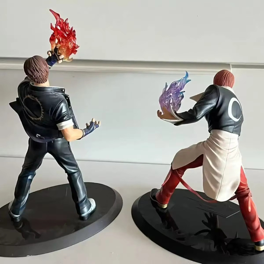 Bandai The King of Fighters Kyo Kusanagi Iori Yagami Asamiya Actionfiguren, PVC Modell, Bunt / Mehrfarbig - Bild 5
