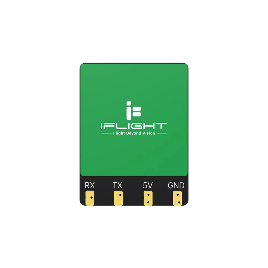 Iflight ExpressLRS Diversity Empfänger ELRS 900MHz 500mW und 2,4GHz 250mW in Grün für FPV - Bild 2