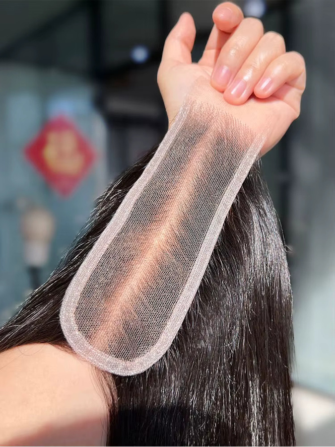 Newa Hair HD Lace Closure 6 Zoll, Echthaar, Middle Part - Bild 7