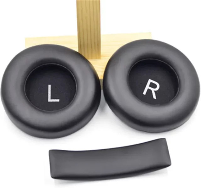 AKG Ersatz-Ohrpolster rund, Farbe: Schwarz, Durchmesser: 105 mm, passend für K550 K551 K553 Kopfhörer - Bild 1