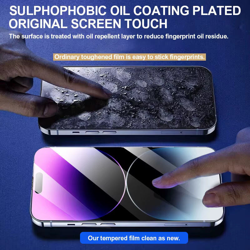 5 Stück gehärtete Displayschutzfolien für Apple iPhone 6 7 8 Plus X XS Max XR in Transparent - Bild 2