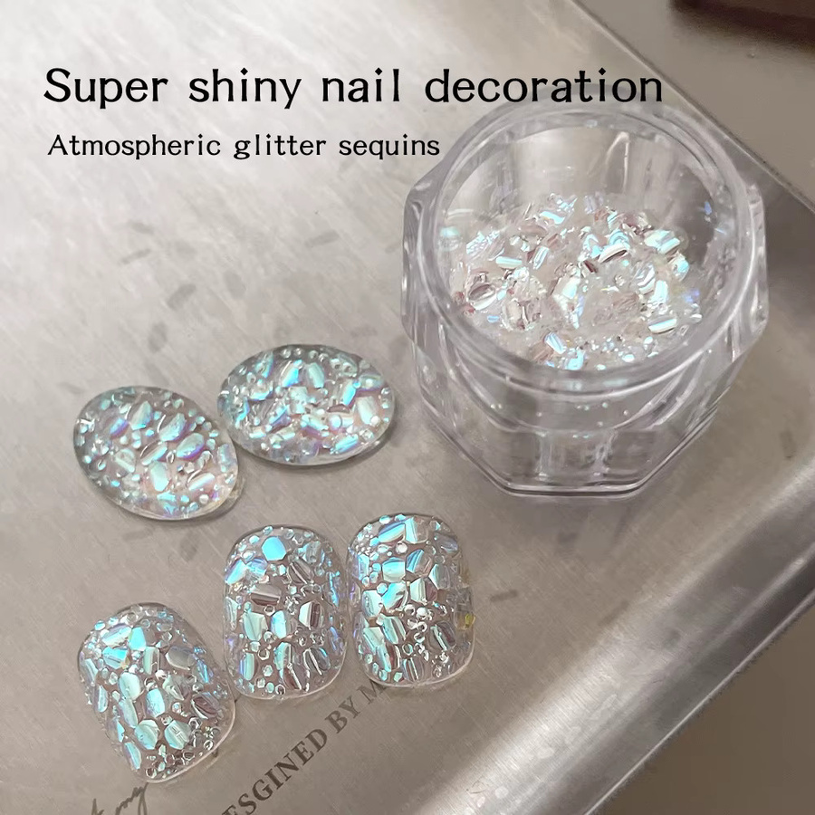 KANIU Nageldekor Opal-Iridescent, Schimmernd - Bild 1