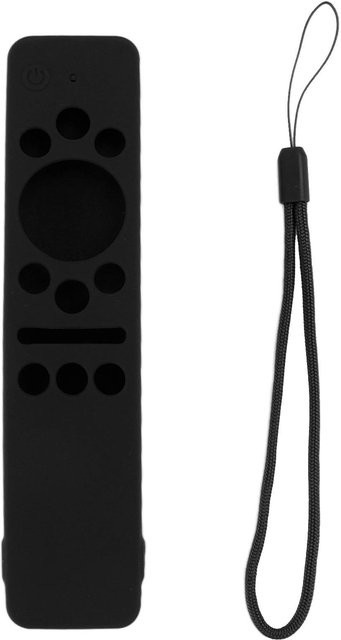 Silikon Schutzhülle in Schwarz für Samsung Smart TV Fernbedienung BN59 01259E 1259B 1312A 1312B - Bild 1
