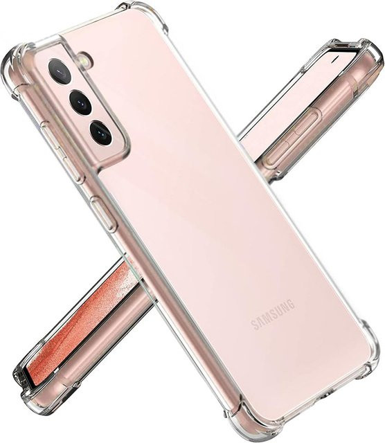 Techsuit Stoßfeste Schutzhülle für Samsung Galaxy S21 5G in Transparent - Bild 1