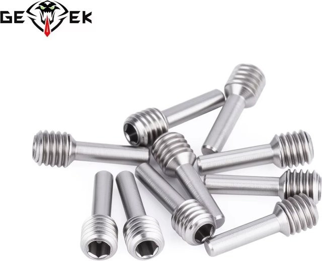 MALOM RC Antriebswellen-Bolzen Schrauben, 10-teiliges Set, Metall, Grau - Bild 1