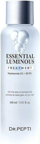 Dr.PEPTI Essential Luminous Treatment Serum, 160 ml, Niacinamid, Panthenol, Hyaluronsäure - Bild 1