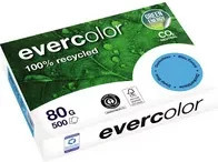 Clairefontaine Evercolor Kopierpapier DIN A4, 80 g/m², blau und grün, 500 Blatt - Bild 2