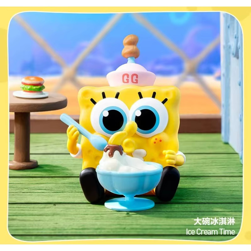 POPMART SpongeBob Schwammkopf Friends Series Figur, Einzelfigur - Bild 1