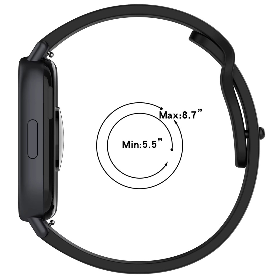 jansin Armband für Redmi Uhr 5 Aktive, Silikon, Unisex - Bild 3