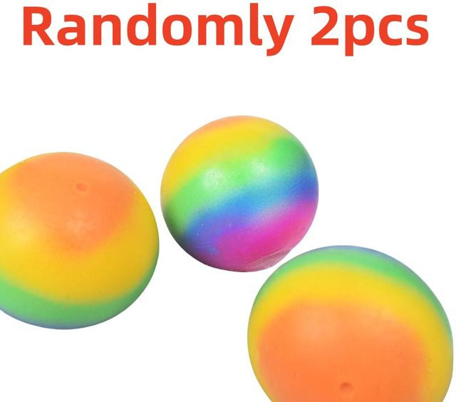 Regenbogen Mehl Stressabbau Ball, Spielzeug, multicolour - Bild 1