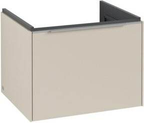 V&B Waschtischunterschrank Subway 3.0 in Cashmere Grau, B/T/H: 57,2 x 42,9 x 47,8 cm - Bild 1