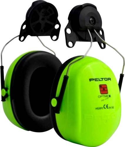 3M Peltor Optime III H540P3EV Kapselgehörschutz in Grün mit 33 dB Dämpfung nach EN 352 - Bild 1