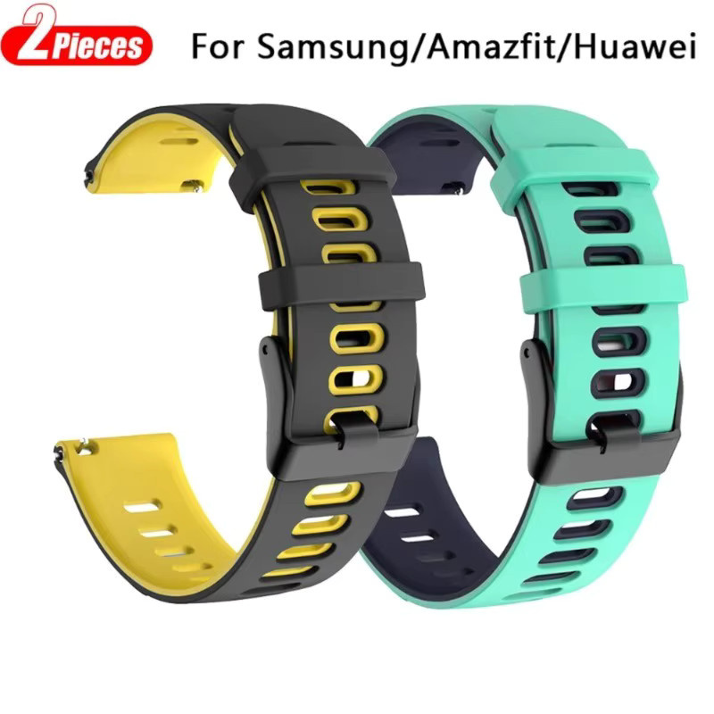 Huawei Uhrenarmband Silikon, Schwarz, Unisex - Bild 2