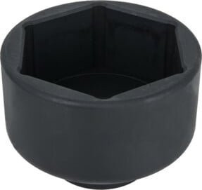 KS Tools Achsmuttern-Schlüssel 3/4 Zoll, 6-kant, kurz, schwarz, Länge: 70 mm - Bild 1