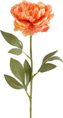 Mica Decorations Pfingstrose Peonie in Orange, Höhe: 59 cm
