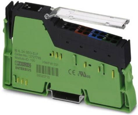 Phoenix Contact SPS-Erweiterungsmodul IB IL 24 SEG/F-PAC 2861373 in Grün, 24 V/DC - Bild 1