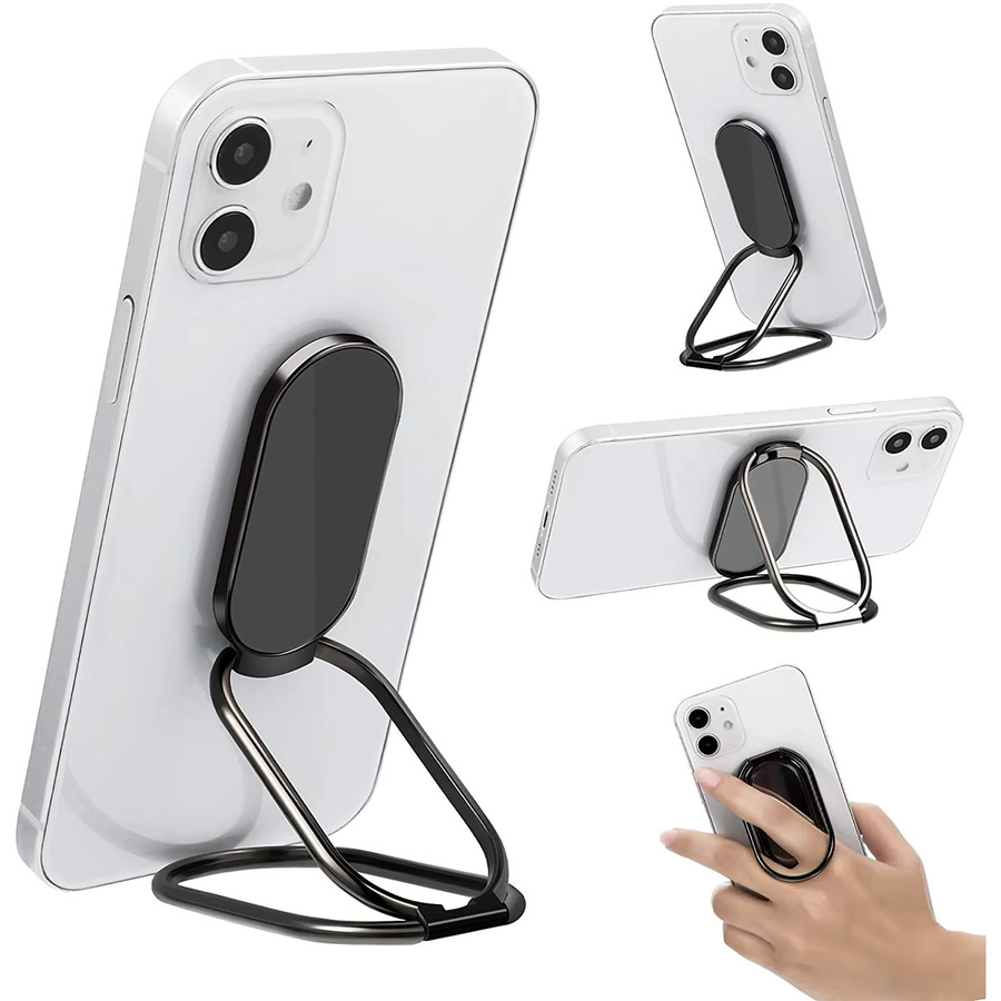 KEPHE Universal Desktop Handy Halter und Tablet Ständer in Silber, faltbar und verstellbar für iPhone und iPad - Bild 2
