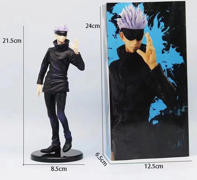 Jujutsu Kaisen Satoru Gojo Actionfigur, 16cm, mit austauschbarem Kopf, ab 14 Jahren - Bild 1