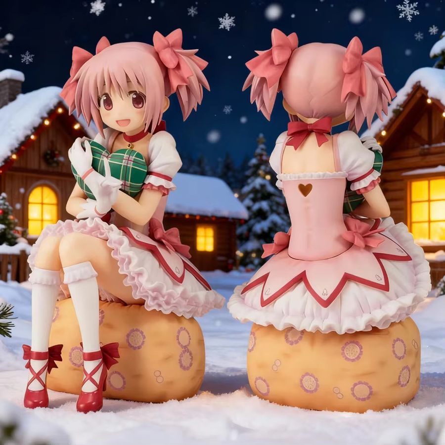 Anime-Figur Kaname Madoka aus Puella Magi Madoka Magica aus PVC, Höhe: 14 cm - Bild 2