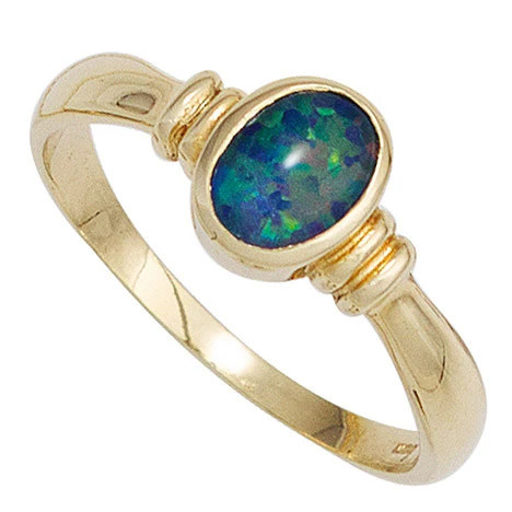 Colfem Ring 585 Gelbgold, Damen, Ringgröße 50 - Bild 1