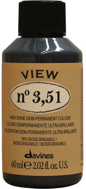 Davines View Demi-permanente Haarfarbe, 3.51, 60 ml - Bild 1