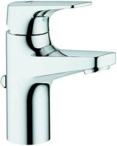 Grohe Waschtisch-Einhebelmischer BauFlow S in Chrom mit Ablaufgarnitur aus Kunststoff - Bild 1