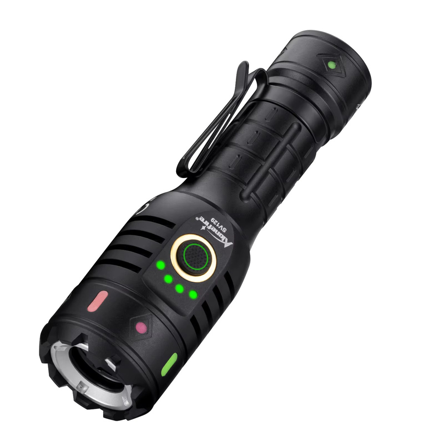 Alonefire 20W UV-LED Schwarzlicht-Taschenlampe 365nm in Schwarz, USB-wiederaufladbar - Bild 5