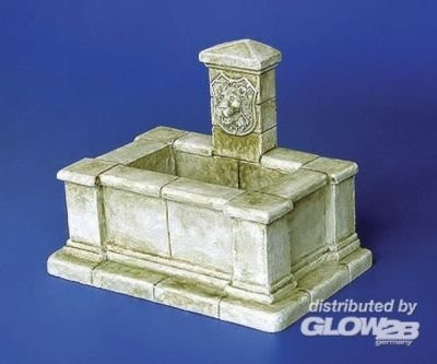 plusmodel Brunnen Eckig, 1:35, Weiß - Bild 1