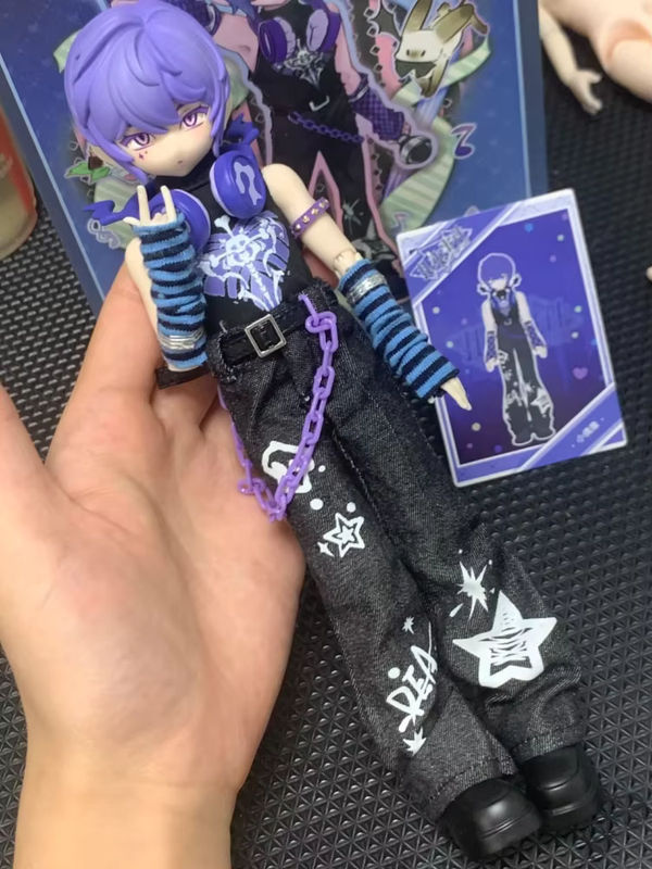 Zack Event Series Blind Box Anime-Actionfigur in Weiß mit beweglichen Gelenken aus Kunststoff und Textil für Kinder und Erwachsene - Bild 4