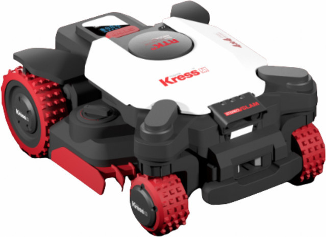 Kress EyePilot RTKn 44 KR285E Akku-Mähroboter in Weiß für extreme Hanglagen bis 5.000 m² - Bild 1