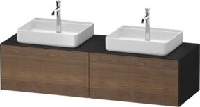 Duravit Waschtischunterschrank White Tulip in Weiß, Breite: 160 cm, Tiefe: 55 cm, Höhe: 40,8 cm - Bild 1