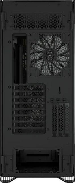 Corsair iCUE ATX Gehäuse in Schwarz mit USB-C, USB-A und 3,5 mm Audio Anschlüssen - Bild 1