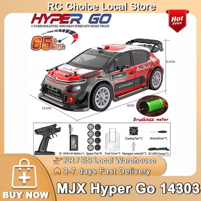 MJX Hyper Go 14303, RC Auto, 1:14, 4WD, Off-road, High Speed - Bild 1