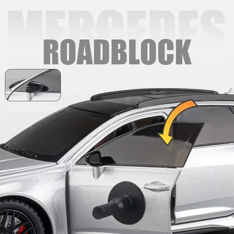 MINI AUTO RS6 Travel Edition, Spielzeugauto, 1:24, Metall, mit Sound und Licht, Pullback - Bild 2