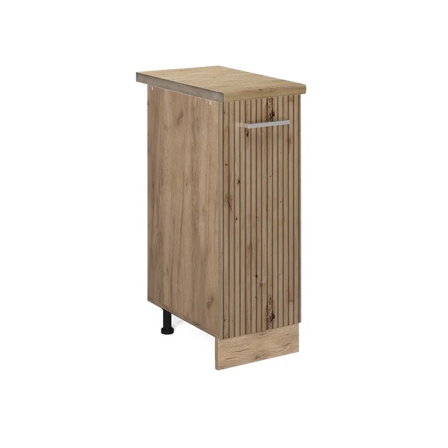 Vicco Apothekerschrank R-Line Artisan-Eiche Goldkraft Eiche, Breite: 30 cm, Höhe: 60 cm, Tiefe: 81,6 cm - Bild 2