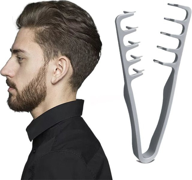 Haaransatz-Kamm Volumizer für lockiges Haar, Unisex - Bild 1