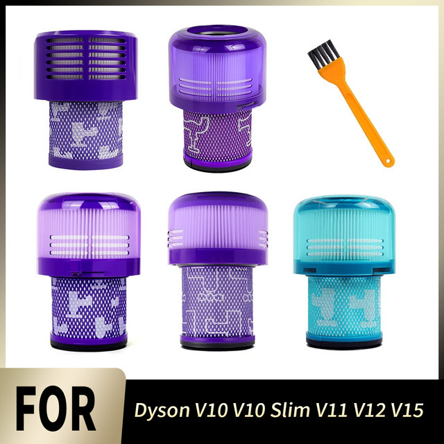 Waschbarer HEPA-Ersatzfilter für Dyson Staubsauger V10 V11 V12 V15 Slim in Purple - Bild 1