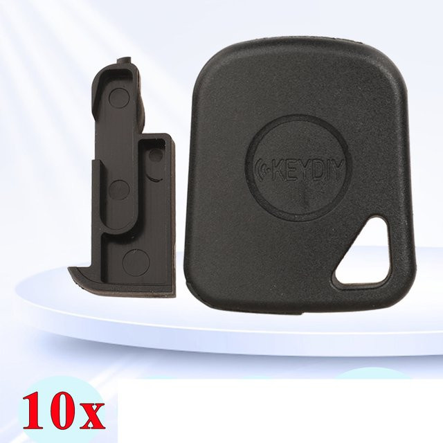 Jingyuqin Universal Keydiy Transponder Schlüsselgehäuse mit Chiphalter in Schwarz - Bild 1
