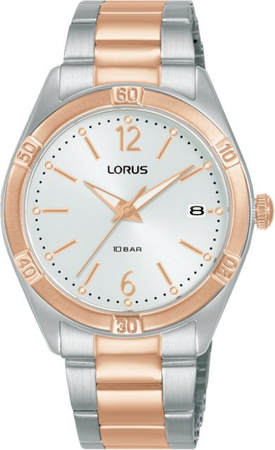 Lorus Damenuhr, Quarz, Edelstahl, Silber, 34 mm, 10 ATM - Bild 1