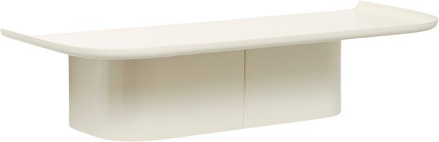 HAY Korpus Regal Garderobe M in Weiß oder Beige aus Metall für die Wandmontage - Bild 1