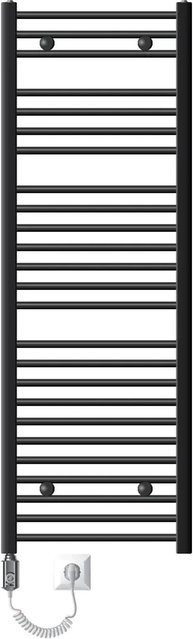 LuxeBath Elektrischer Badheizkörper Anthrazit mit 900W Heizstab, B: 50 cm, H: 150 cm - Bild 2