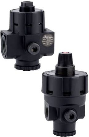 IMI Norgren Druckregler R24-800-RNLG G 1 in Schwarz - Bild 1