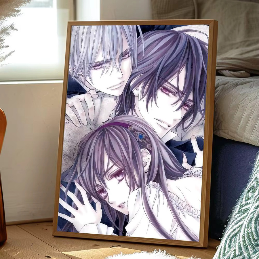 Selbstklebendes und wasserfestes Anime V-Vampire Knight Poster aus Papier in Multicolour - Bild 2