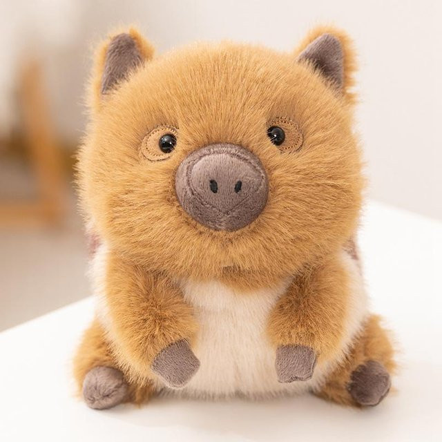 Cartoon Baby Wildschwein Plüschtier, 15cm, ab 3 Jahre - Bild 1