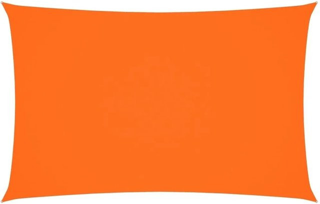 Furnicato Sonnensegel aus Oxford-Gewebe in Orange, rechteckig, Breite: 500 cm, Tiefe: 200 cm - Bild 1