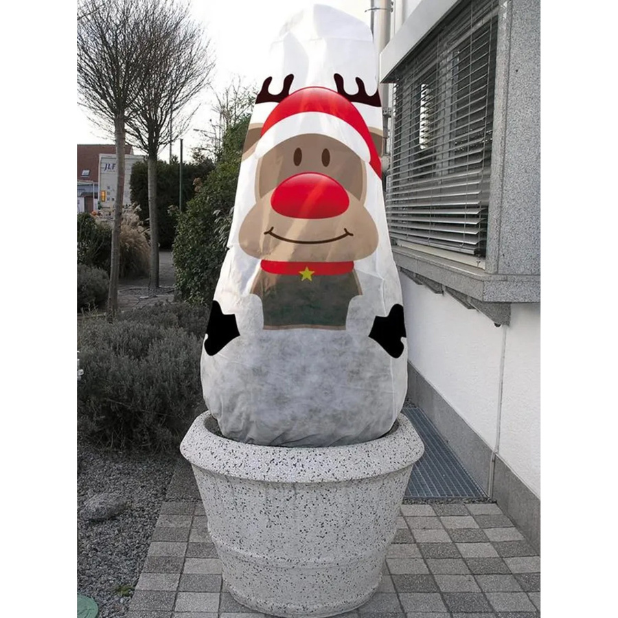Winterschutz Vlieshaube Rudi von Noor in Weiß für Topfpflanzen, B/H: 130 x 160 cm - Bild 2
